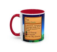 Creator's Cove Stardew Valley Game Tea Mug Drink Two Tone Coffee Cup, Gift for Video Gamer Lover Farm Adventure Gaming For Family Friends