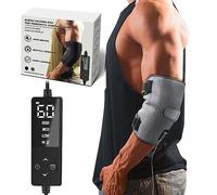 CREATRILL Elbow Heating Pad for Cubital Tunnel and Tennis Elbow Relief, Heated Elbow Brace, Arm Heating Pad Cover for Ulnary Nerve with Automatic Shut-Off and Wet Heat Option