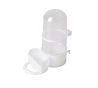 CreatsGoss Small Pet Food Dish Rabbit Guinea Pig Hedgehog Squirrel Bird Food Dish Bowl Hamster Mice Feeding Automatic Feeder Dispenser Accessories(White)