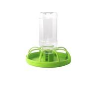 CreatsGoss Water for Chickens Reptile Water Feeder, Automatic Water Storage, Suitable for Small Animals, Crawling Pet Specific Accessory for Hydration(2pc)