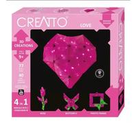 Creatto Love 4-in-1 Light-Up Craft Kit by Thames & Kosmos - DIY LED Figures To