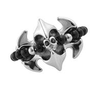 Creature Bone Encouraged Modifiable Statement Hoop Male Women Dark Fantasy Jewelry Mixture Workmanship Party Wear Modifiable Hoop