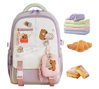 Creature Cartoon Backpack Cute Stylish School Supplies Backpack | Cute Cartoon Kids Travel Back Pack College School Travel Beach Picnic