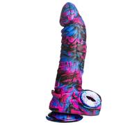 Creature Cocks Alienoid Silicone Dildo with Suction Cup 8.8 Inch