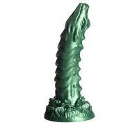 Creature Cocks Cockness Monster - Suction Cup Silicone Dildo (Green)