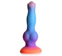 Creature Cocks Glow in the Dark Silicone Alien Space Cock Roleplay Suction Dildo