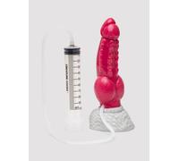 Creature Cocks Resurrector Phoenix Squirting Silicone Dildo - Red Red