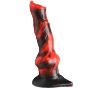 Creature Cocks Vibra Beast Vibrating Silicone Dildo 7.4 Inch