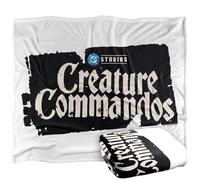 Creature Commando Logo Silky Touch Super Soft Throw Blanket 152 X 127 Cm