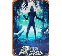 Creature from the Black Lagoon - 2021 poster Retro Metal Tin Vintage Sign 12 X 8 Inch Wall Decor