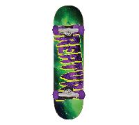 Creature Galaxy Logo Green & Purple Complete Skateboard | 7.8"