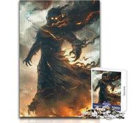 Creature in The Wind Jigsaw Puzzles1000 Pieces Educational Mental Focus Game Heartwarming Special Present Idea Size 50x75cm