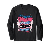 Creature of Darkness Spooky Ocean Clam Long Sleeve T-Shirt