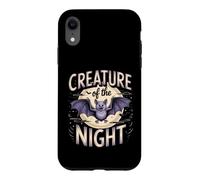 Creature of the Night Bat Bats Nocturnal Wildlife Case for iPhone XR
