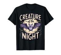 Creature of the Night Bat Bats Nocturnal Wildlife Value Graphic T-Shirt