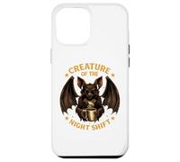Creature of the Night Shift Bat Coffee Funny Work Case for iPhone 12 Pro Max