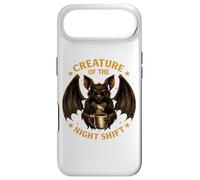 Creature of the Night Shift Bat Coffee Funny Work Case for iPhone Air