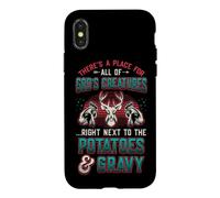 Creatures Next To Potatoes And Gravy Meat Eater BBQ Case for iPhone X/XS