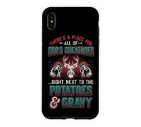 Creatures Next To Potatoes And Gravy Meat Eater BBQ Case for iPhone XS Max