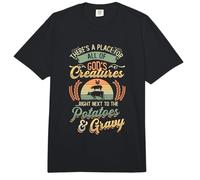 Creatures Next to Potatoes and Gravy Meat Eater BBQ Comfort Colors Adult Heavyweight T-Shirt