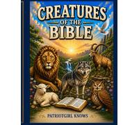 Creatures of the Bible Coloring Book: 50 Scripture Coloring Pages Featuring Biblical Animals, Birds, and Legendary Creatures for Teens & Adults