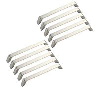 Creatwls 10 pcs Kitchen Cupboard Cabinet Door Handle Wardrobe Handles/Knob, Zinc Alloy Bathroom Chest Dresser Office Cabinet Pull Handle