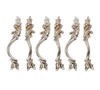 Creatwls 6 pcs Cupboard Drawer Pull Handles Door Knobs Handle Cupboard Pull Kitchen Cabinet Drawer knobs Set Chest Knobs Handles for Home Office