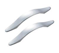 Creatwls Cabinet Hardware Handle Pull Modern Minimalist Cabinet Handle Pull Knobs, 2 Pack Drawer Pulls Kitchen Hardware, Aluminum Alloy, 5" Inch (128mm) Hole Centers