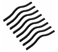 Creatwls Drawer Pulls, Pack of 8, Cabinet Pulls Drawer Pull Cabinet Pulls Kitchen Black Handles for Cabinets Cupboard Handles Drawer Handles, 7.6 Inch/192mm Screw Spacing