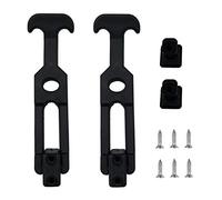 Creatyi 2 PCS Latest Model 6.3'' Rubber Flexible T-Handle Draw Latches,for Tool Box,Cooler, Golf Cart, Engineering Machine Hood or Farm Machinery