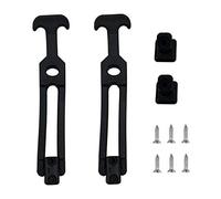 Creatyi 2 PCS Latest Model 8'' Rubber Flexible T-Handle Draw Latches,for Tool Box,Cooler, Golf Cart, Engineering Machine Hood or Farm Machinery