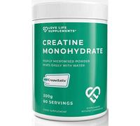 Creavitalis® Creatine Monohydrate Powder 300g, Micronised, 60 Servings
