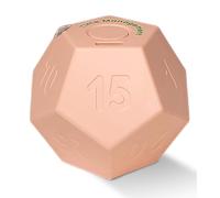 CreaViva Cube Pomodoro Timer, Rechargeable Small Cute, Timer for Kids and Classroom, Kitchen, Cooking, Workout & Study Countdown, Time Management Tool (Rose Pink)