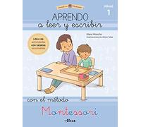 Creciendo con Montessori. Cuadernos de actividades - Aprendo a leer y escribir con el método Montessori (nivel 1): Libro de actividades con tarjetas recortables (Altea)