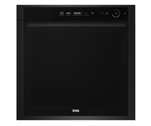 Creda C80BISMFTCBX Built In Single Multifunction Oven, Touch Control - Black Steel H59.5 x W59.5 x D56.5 (cm)