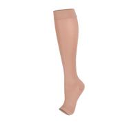 Credalast Comfort Class 2 Below Knee: Beige, Medium, Open Toe