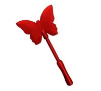 Credit Card Holder - 3D Printed Butterfly Shape Contactless Payment Holder Stick On Payment Card Holder Slim Secure Card Carrying Tool for Men Women, Red, Se référer au descriptif, Refer to