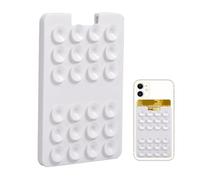 Credit Card Holder, Adhesive Cell Phone Card Holder, Multi-purpose Tool for Holding Your Phone on Mirror, Window, Wall and Shower