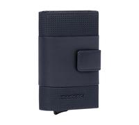 Piquadro PQ-Earth Credit card case RFID protection Leather 6.5 cm black