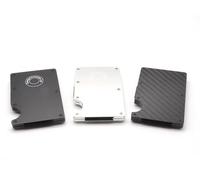 Credit Card Holder Wallet for Quad Lock MAG Phone Cases by DesignUniverse (Silver) MAG Compatible with Strong Magnetic Attachment