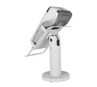 Credit Card Machine Stand - 7x7 Inches Adjustable, Anti Tip Rack, Metal POS Bracket | Display Holder For Supermarket Shop Store, Counter Service Desk, Bar Top Trade Show & Secure Payment