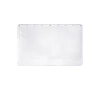 Credit Card Magnifier - Mini 3X Lens Card Magnifier Portable Reading Magnifier Plastic Flat Lens Practical Optical Assistant Compact Design | for Survival, Fire Start, Readu