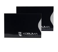 Credit Card Protector - Vertical RFID Blocking Contactless Card Sleeve - 2 Pack KUK-70VBLS by Koruma Id Protection