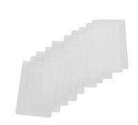 Credit Card Sleeves Protector Transparent Card Holder Set of 10 Suitable for Covering Your Id Card Bank Card Debit Card Handy and Professional