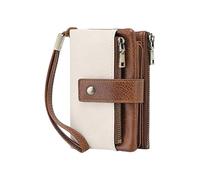 Credit Card Wallet Multi-Functional Compact Purse With Zipper