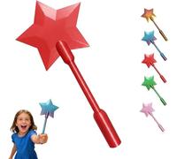 Credit Card Wand, 3D Printed Magic Tap to Pay Wand, Star Magic Wands Digital Payment Star Wands for Easy Checkout Suitable Scenarios for Card Payment (Red)