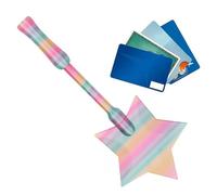 Credit Card Wand 3D Printed Pranks Contactless Payment | Credit Card Wand to Pay with Star Design for Raves Parties Supermarket Store Coffee Shop Public Transportation Subways Buses