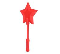 Credit Card Wand 3D Printed Tap to Pay Wand with Secure Slot Star Topper for Fun Payment Teaching and Parties PLA 14 Inch (Red)