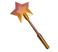 Credit Card Wand, 3D Printed Wand Taps To Pay, Star Magic Wands Contactless Payment Card Holder, Contactless Payment Cards Holder for Kids Teens Adults Cosplay Magicians Performers (Golden Yellow)