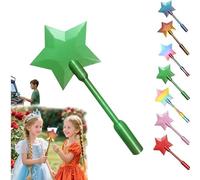 Credit Card Wand, Star Magic Wands Contactless Payment Card Holder, 3D Printed Wand Taps To Pay for Kids Teens Adults Cosplay Magicians Performers (GN)